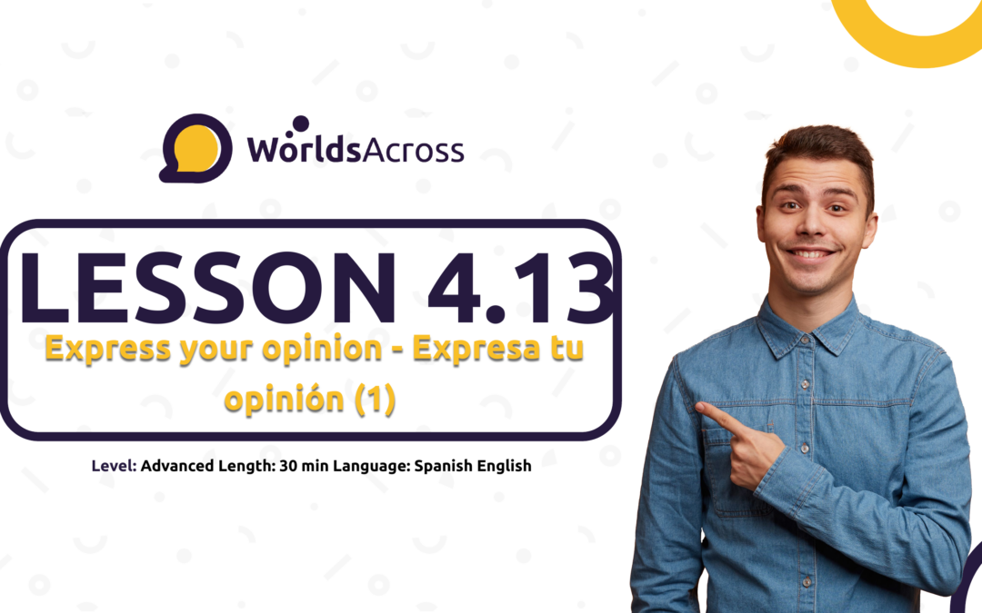 Lesson 4.13. Express your opinion (1)