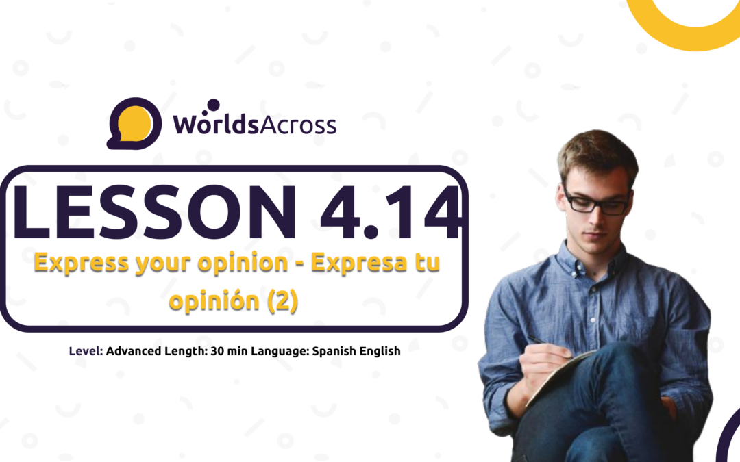 Lesson 4.14. Express your opinion (2)